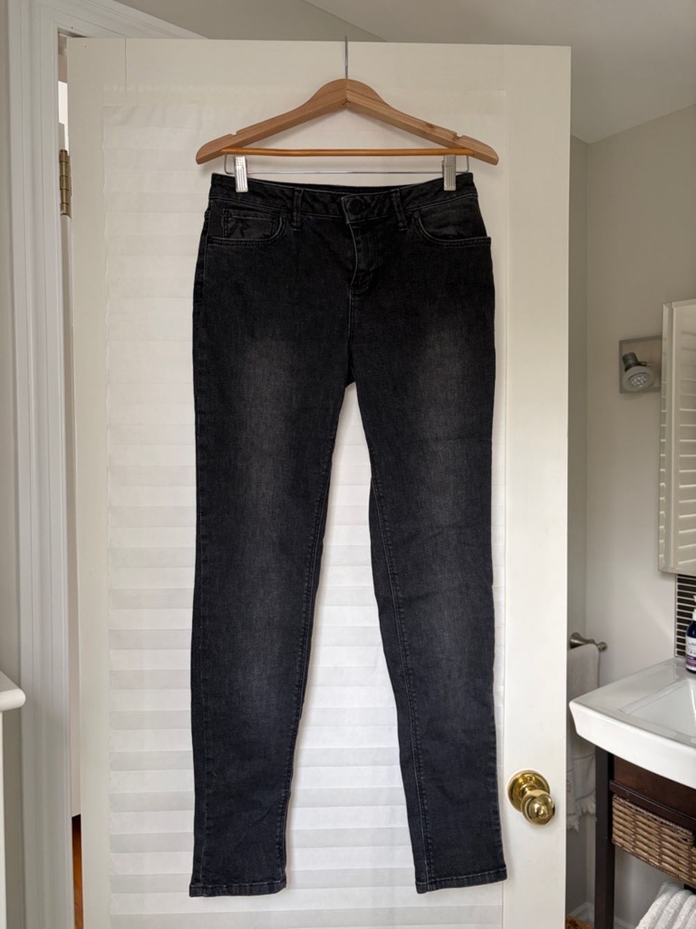 Rihanna X River Island High Waisted Black Jeans